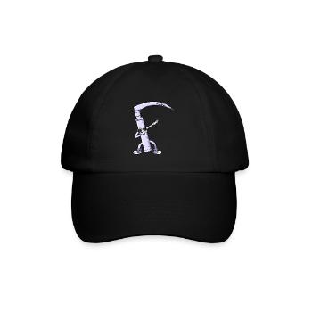 Anästhesist Anästhesiologie Tupfen - Baseballkappe - Schwarz/Schwarz - Vorne