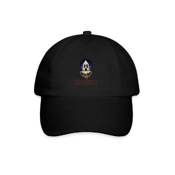 Paranormaler Ermittler Auf Geisterjagd - Baseballkappe - Schwarz/Schwarz - Vorne