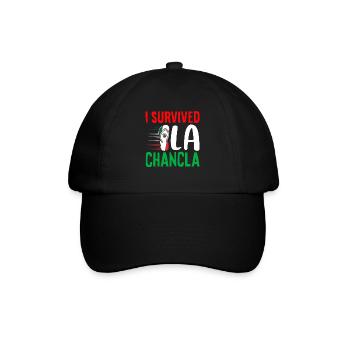 Hispanisch Latino Amerikanisch Mexikanisch - Baseballkappe - Schwarz/Schwarz - Vorne