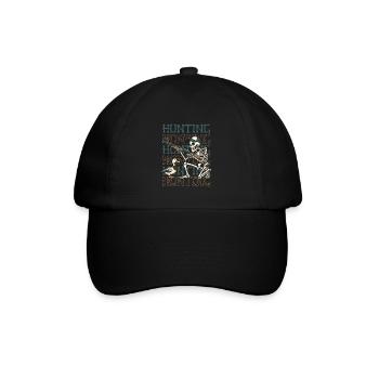 Ente Jagd Entenjagd - Baseballkappe - Schwarz/Schwarz - Vorne