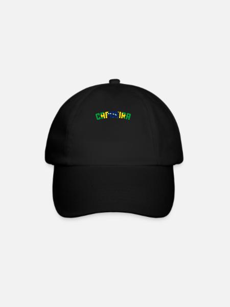 Capoeira - Baseballkappe - Schwarz/Schwarz