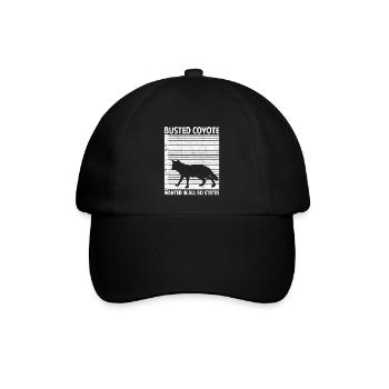 Kojotenjagd Kojotenjäger Yote - Baseballkappe - Schwarz/Schwarz - Vorne