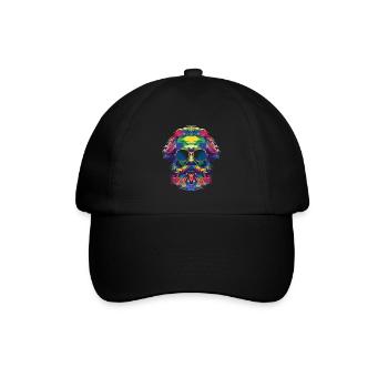 Karl Marx Kommunismus Kommunistische Sonnenbrille - Baseballkappe - Schwarz/Schwarz - Vorne