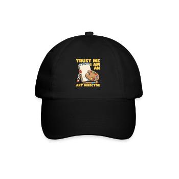 Art Director - Baseballkappe - Schwarz/Schwarz - Vorne