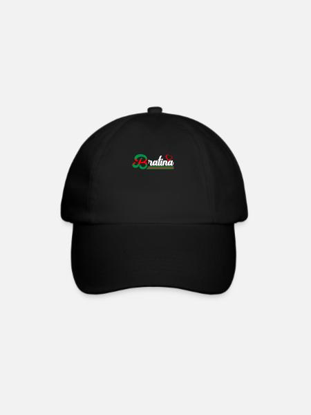Bratina Bratan Russland - Baseballkappe - Schwarz/Schwarz