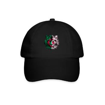 Algerien - Baseballkappe - Schwarz/Schwarz - Vorne