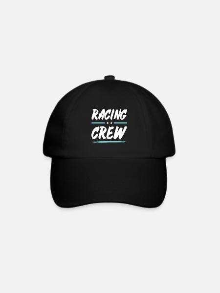 Racing Crew - Baseballkappe - Schwarz/Schwarz