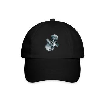 Dark Bird - Baseballkappe - Schwarz/Schwarz - Vorne