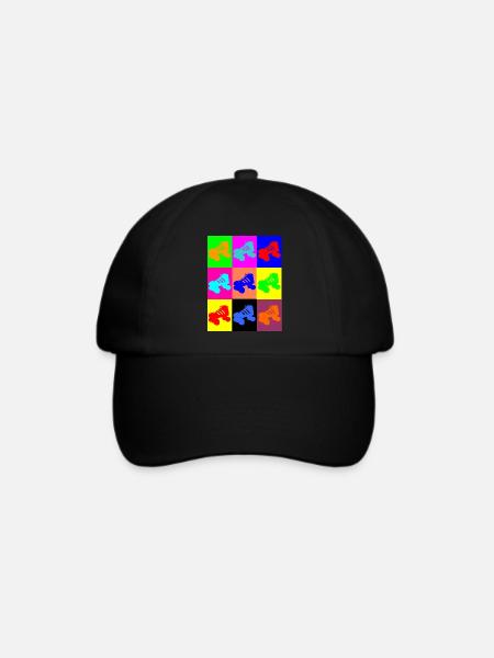 rool - Baseballkappe - Schwarz/Schwarz