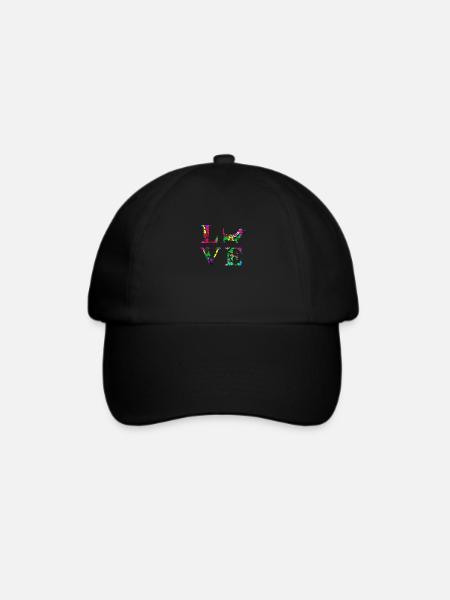 Dackel Dackelbesitzer Dachshund Weeni GeschenkIch, - Baseballkappe - Schwarz/Schwarz