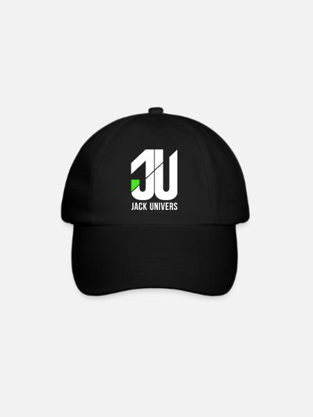 Jack Univers - Baseballkappe - Schwarz/Schwarz