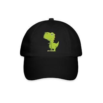Rex - Baseballkappe - Schwarz/Schwarz - Vorne