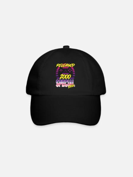 Released 2000 Special Edition - Baseballkappe - Schwarz/Schwarz