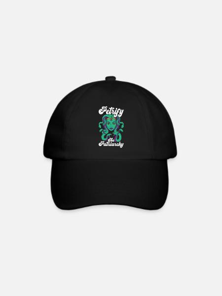Feminismus Feminist Feministin - Baseballkappe - Schwarz/Schwarz