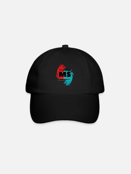 Mich Selbst - Baseballkappe - Schwarz/Schwarz