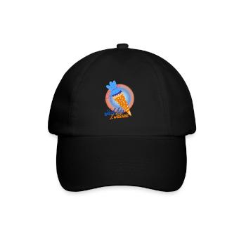 Ich bin erste Klasse - Baseballkappe - Schwarz/Schwarz - Vorne