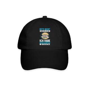 Ostsee Heimat Norddeutschland - Baseballkappe - Schwarz/Schwarz - Vorne