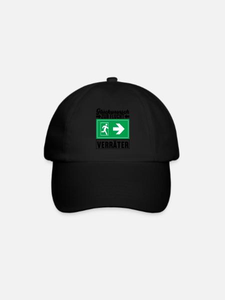 Abschiedsgeschenk Kollege Jobwechsel - Baseballkappe - Schwarz/Schwarz
