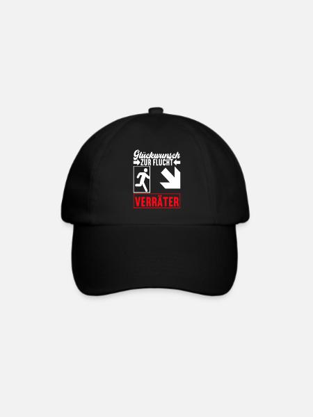 Abschiedsgeschenk Kollege Jobwechsel - Baseballkappe - Schwarz/Schwarz