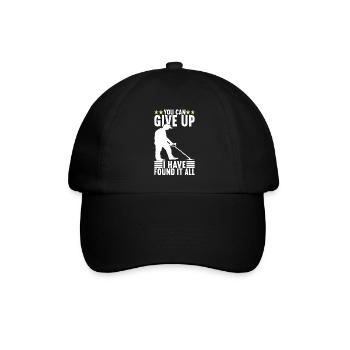 Metalldetektor Sondengänger Sondler - Baseballkappe - Schwarz/Schwarz - Vorne