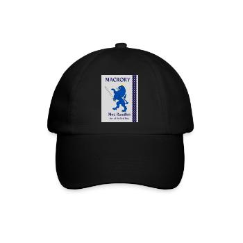 MACRORY FAMILIENNAME - Baseballkappe - Schwarz/Schwarz - Vorne