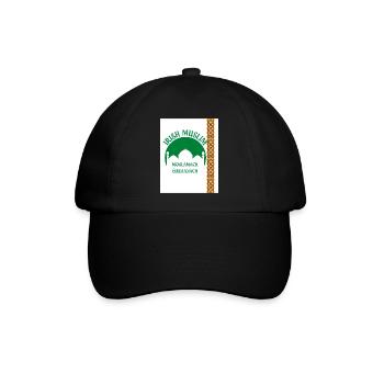 Irischer Muslim - Baseballkappe - Schwarz/Schwarz - Vorne