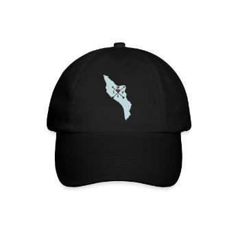 Il d'oléron liebt alle Richtungen - Baseballkappe - Schwarz/Schwarz - Vorne