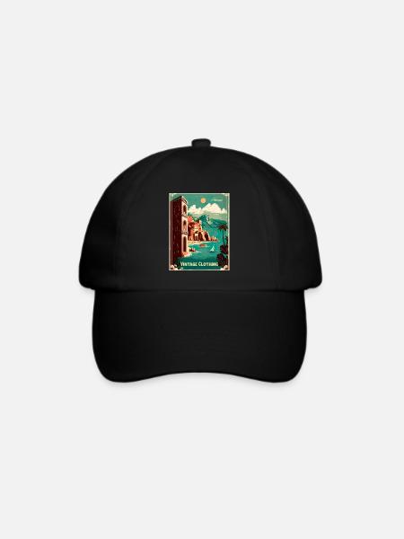 Vintage Clothing Coast - Baseballkappe - Schwarz/Schwarz