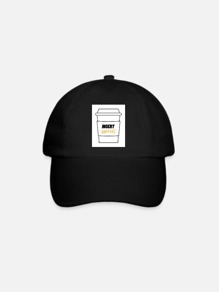 Insert Coffee Label LSHYBW - Baseballkappe - Schwarz/Schwarz