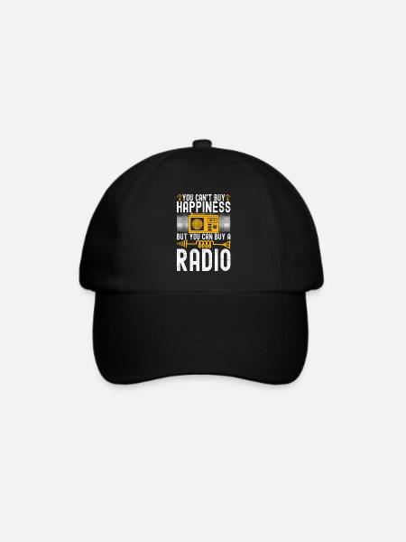 Ham Radio Ham Funker - Baseballkappe - Schwarz/Schwarz