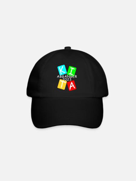 Kita Abgänger 2023 - Baseballkappe - Schwarz/Schwarz