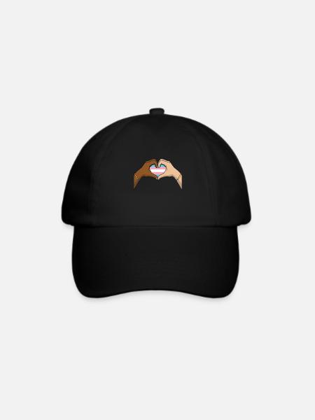 Transgender Trans LGBTQ - Baseballkappe - Schwarz/Schwarz