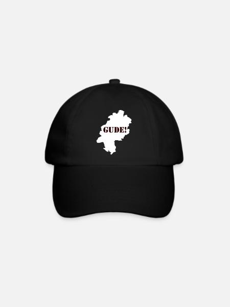 Gude! - Baseballkappe - Schwarz/Schwarz