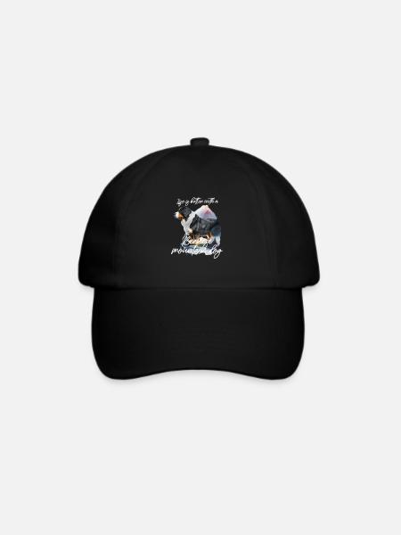 Berner Sennenhund - Baseballkappe - Schwarz/Schwarz