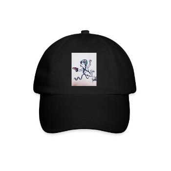 Das Kind - Baseballkappe - Schwarz/Schwarz - Vorne