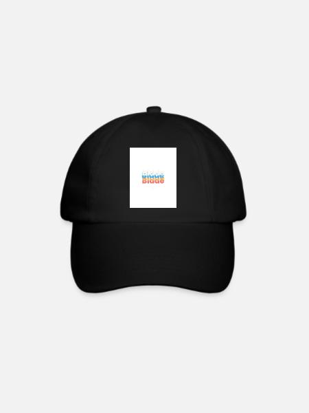 Bidde - Baseballkappe - Schwarz/Schwarz