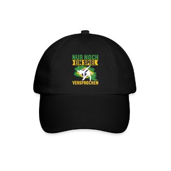 Capoeira Capoeirista - Baseballkappe - Schwarz/Schwarz - Vorne