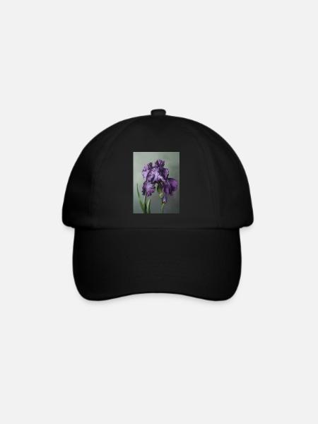 Iris FL 4 - Baseballkappe - Schwarz/Schwarz