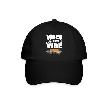 Vibraphon Vibraphonist - Baseballkappe - Schwarz/Schwarz - Vorne
