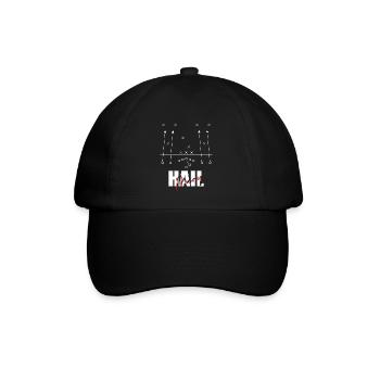 Hail Mary American Football Spielzug - Baseballkappe - Schwarz/Schwarz - Vorne