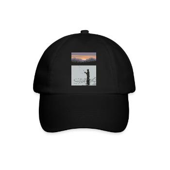 Tattoo Kunst Künstler Geschenk - Baseballkappe - Schwarz/Schwarz - Vorne