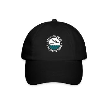 Kunstspringen Turmspringer Sprungbrett - Baseballkappe - Schwarz/Schwarz - Vorne
