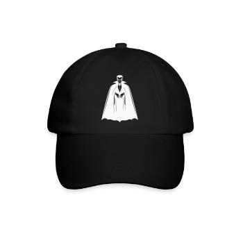 Dracula  - Baseballkappe - Schwarz/Schwarz - Vorne