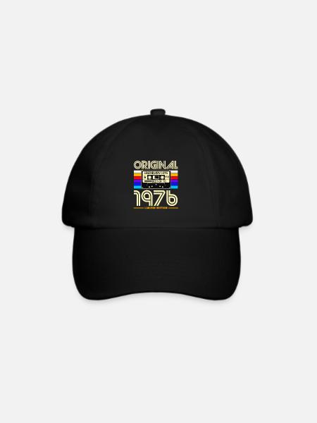 Originale Kassetten-Retro-Edition von 1976 - Baseballkappe - Schwarz/Schwarz