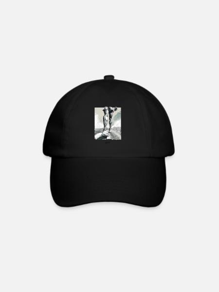 Schrittempo - Baseballkappe - Schwarz/Schwarz
