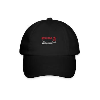 Sport Dad Definition BMX - Baseballkappe - Schwarz/Schwarz - Vorne