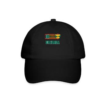 Grenada - Baseballkappe - Schwarz/Schwarz - Vorne