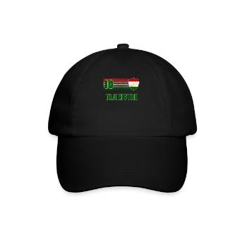 Tadschikistan - Baseballkappe - Schwarz/Schwarz - Vorne