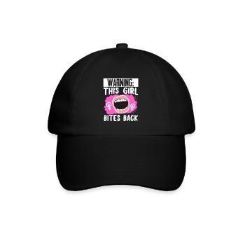 Feminist Womens Rights Female - Baseballkappe - Schwarz/Schwarz - Vorne
