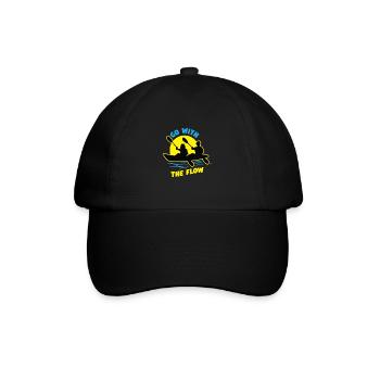 Kajak Boot Kanu Paddelboot Doppelpaddel - Baseballkappe - Schwarz/Schwarz - Vorne